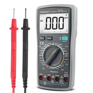 China Électricien Multitesteur de portée automatique 6000 Comptes Multimètre analogique T-RMS Diode Test Continuité Buzzer Multimètres numériques supplier