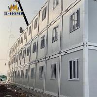 China Steel Frame Structure House Construction Of Labour Accommodation on sale