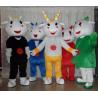 China party sheep mascot cartoon costume wholesale