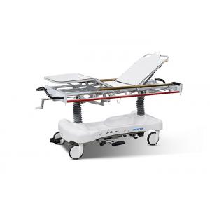 China Economic Hydraulic Patient Transfer Trolley  Double Column With Radio Translucent Platform supplier