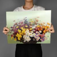 China 0.75mm 3D Effect Chrysanthemum Printed Plastic Packaging on sale
