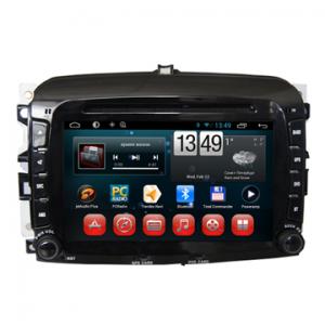 China New Fiat 500 Car Video System Fiat Car DVD GPS Navigation Multimedia Steering Wheel Control Support on sale 
