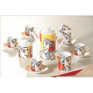 China porcelain/tea set （tea pot,sugar pot,creamer pot) supplier