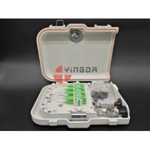 China 1*8 caixa plástica da terminação da distribuição do divisor da fibra ótica do cabo pendente do ABS FTTH supplier