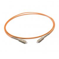 China Simplex 3.0mm Om2 Patch Cord , Sc Upc To Sc Upc Multimode Fiber Optic Cable on sale