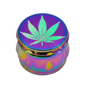 53mm Zinc Alloy Herb Grinder / Cool Weed Grinders Pineapple Western Style