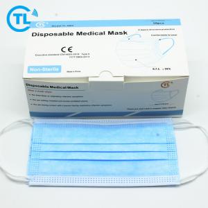 China Hospital Meltblown Dustproof Disposable Medical Face Mask supplier