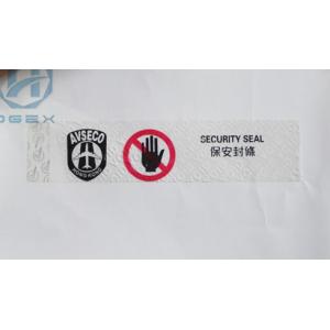 Custom Hologram Security Labels / Anti Tamper Labels With PET Material