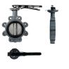 China API609 EPDM revestido PTFE de ferro fundido tipo wafer para necessidades personalizadas wholesale
