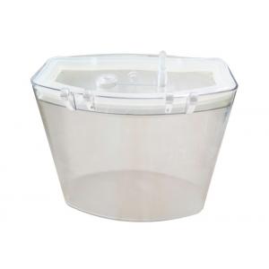 Medical Equipment Clear Plastic Storage Jars ODM Injection Molding