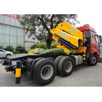 China 30T Folding Boom Truck Crane Middle Size Semi - Knuckle Boom Space Saving Type on sale