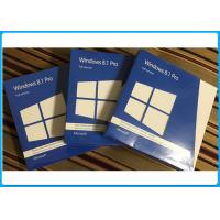 China Genuine Product Microsoft Windows 8.1 Pro Pack Retail 1 User 32bit 64bit full on sale