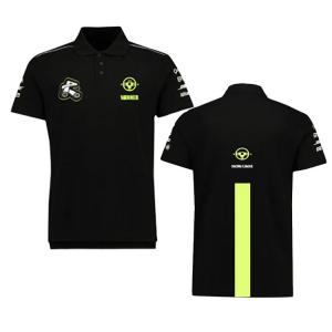 Custom Logo Print Breathable and Quick Dry Moto Polos for Rally Shirts and Motorcycles