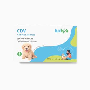 China Clase III Distempervirus canino CDV Prueba rápida para mascotas Reacción rápida Rápida 5-15 minutos supplier