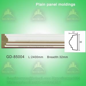 China Polyurethane Plain Architectural Panel Decorative Cement Mouldings wholesale