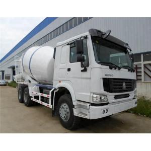 China 8L Concrete Construction Equipment / 9m3 Concrete Mixer Truck With Pump Self - Loading supplier