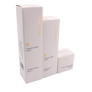 Skin Care Cosmetic Packaging Boxes Personalized Matt Lamination 48mmx48mmx160mm