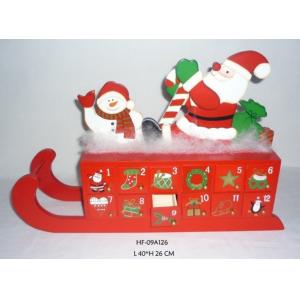 China Christmas decorations, christmas calendar, 24 cabinet, christmas gifts, sleigh decorations supplier