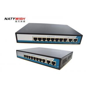 China 20Gbps Bandwidth Industrial POE Switch 8 Port LED Indicators For Monitoring Power supplier