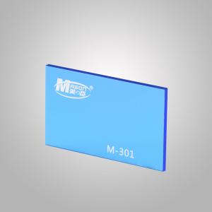 China 8x4 Transparent Blue Heavy Plastic Sheeting Plastic Cover Sheets supplier