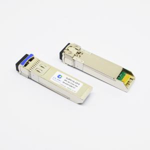 China Conector do LC do duplex do módulo 1310nm 10km do transceptor do apoio 10G SFP+ LR do zimbro supplier