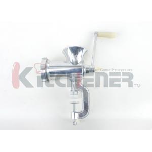 Hand Powered Manual Meat Grinder Stainless Steel Heavy Duty For Processing / Yielding