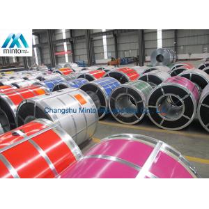 China Pre Painted Aluminium Coil Color Coated Aluminum Coil 0.02mm - 3.0mm Thickness supplier
