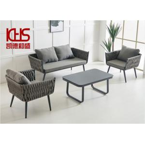 China Garden Polyester French Chaise Lounge Chair Upholstered Dining Table And Chair supplier