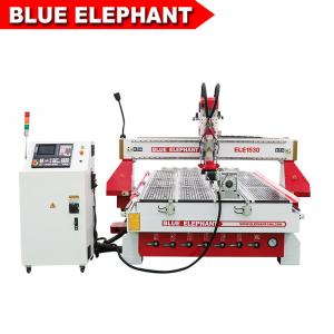 China BLUE ELEPHANT automatic 3d wood carving engraving machine cylinder 3d objects cnc router atc with rotary supplier
