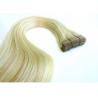 Comb Easily Smooth Double Tape Hair Extensions 100% Unprocessed Long Lasting