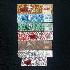 Custom Flavor Smoking Rolling Paper Slow Burn Rate With Medium Thickness