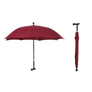 2 in1 105cm Ladies Walking Stick Umbrella Plastic Handle
