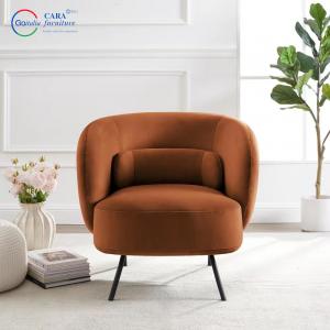 New Design Soft Seat Fabric Arm Chair Multiple Colors Nordic Single Designer Chairs For Living Room Sofa