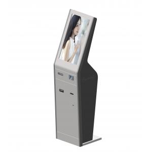 China Dust-Proof Multimedia Card Dispenser Kiosk With 32 Inches Touch Screen, Cash Acceptor supplier