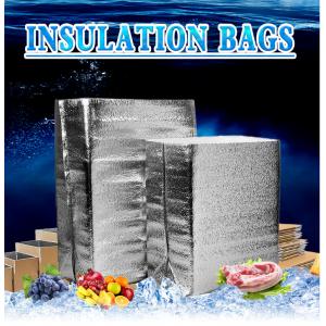 Takeout Thermal Delivery Bag Insulated Foil Bubble Box Liners, Medical Cool Shield Bag Cold Chain Transport bags