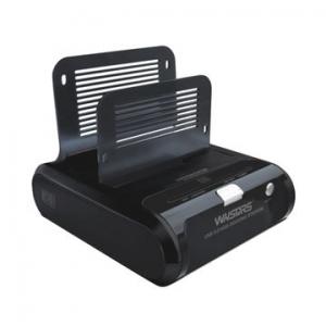 China USB 3.0 docking station,supports all 2.5/3.5" SATA hard drive of any sizes capacity,Plug-and-play supplier