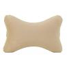 China Dog Bone Shape Custom Car Neck Pillow PU Foam with Fastening Strap wholesale