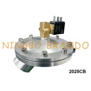 1 1/2'' DN32 Pneumatic Diaphragm Solenoid Valve For Animal Feed Plant