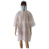 China Spendid Lovely Weaher Banger Printed White Rain Poncho wholesale