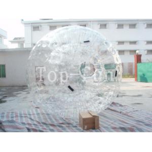 China Attractive Inflatable zorbing ball For Party / Wlub Park / Square , Large Inflatable Beach Balls supplier