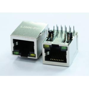 China Os ethernet ARJ11B-MESBQ-A-B-EMU2 escolhem o conector RJ45 magnético do porto 10/100 supplier