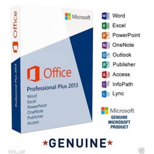 China 32 / 64 Bit Office 2013 Pro Plus , Office 2013 Professional Plus FPP Key With DVD wholesale