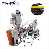 China Automatic Plastic Vacuum Cleaner EVA Spiral Soft Hose Pipe Extruder Extruding Machine on sale