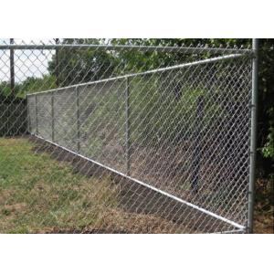 China HDG 60*60m m 5.0m m Diamond Chain Link Fence supplier