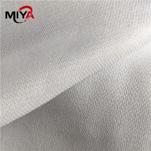 China White Black PA Coating Woven Interlining Shrink Resistant supplier
