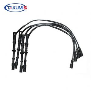 China VW BORA Spark Plug Cables , High Temp Spark Plug Wires 06A035255B Standard Size supplier