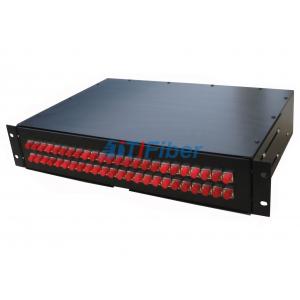 China 48 Core Fiber Optic Cable Patch Panel For FC / UPC Optical Fiber Patch Cord supplier