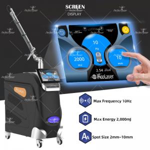 Picosecond Laser Tattoo Removal Machine 3000W 532nm 755nm 1064nm