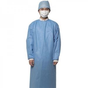 China S-XXL SMS Surgical Isolation Gowns Disposable Operating Gown supplier