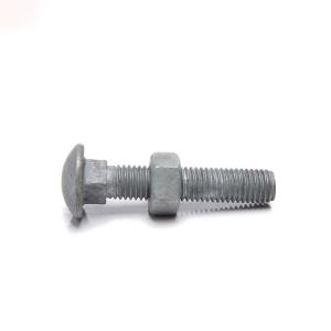 China DIN603 Cup Head Square Neck Carriage Bolts High Performance Cup Head Bolt And Nut supplier